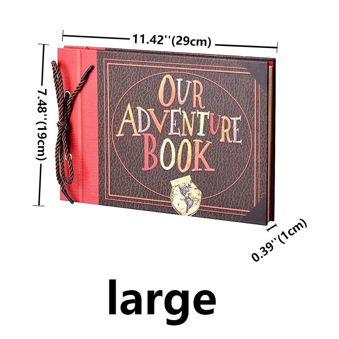 Our Adventure Book – Scrapbook Photo Album