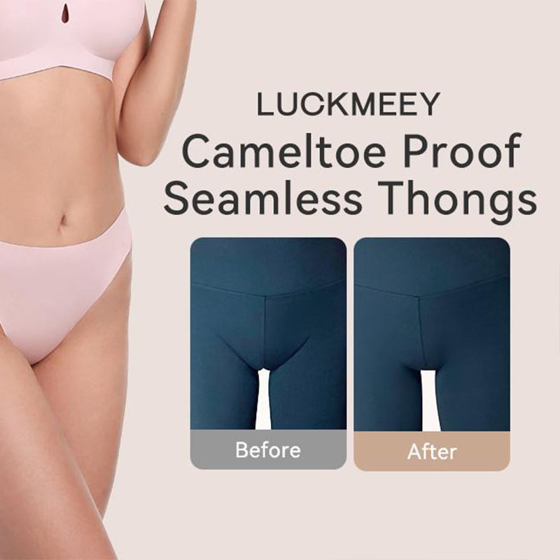 Camel Toe Cover Thongs For Women (3 PACK)