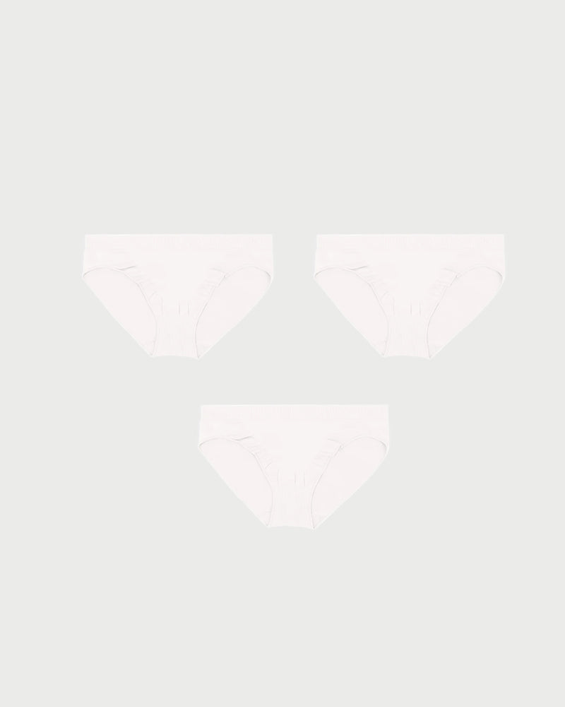 Everyday Comfort Seamless Low-Rise Brief Panty(3 PACK)