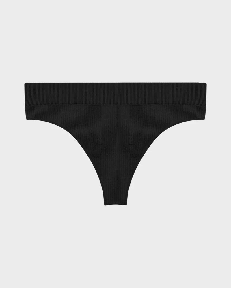 Everyday Comfort Seamless Low-Rise Thong (3 Pack)