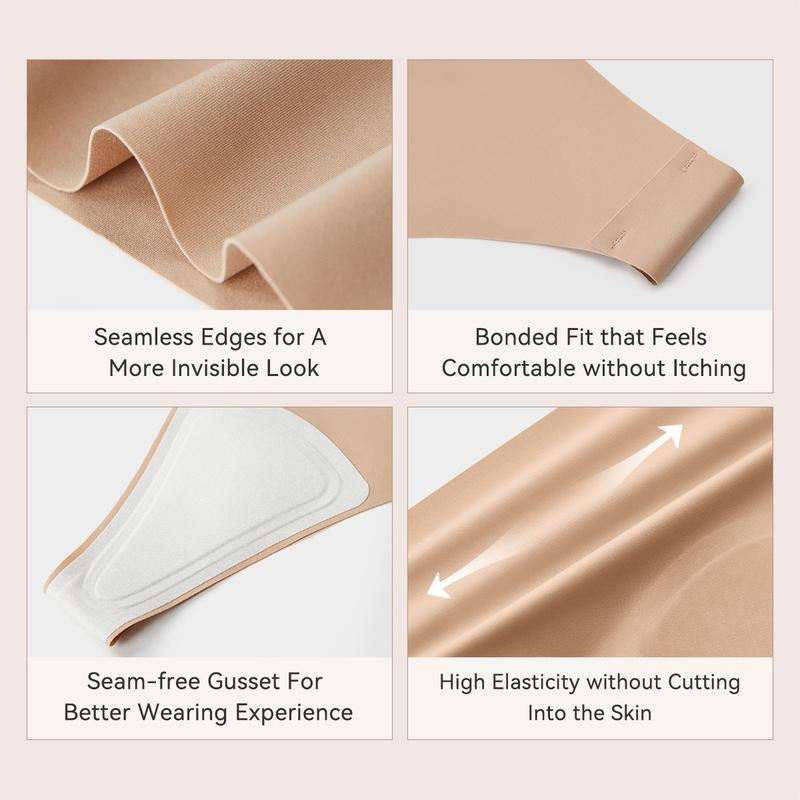 Camel Toe Cover Thongs For Women (3 PACK)