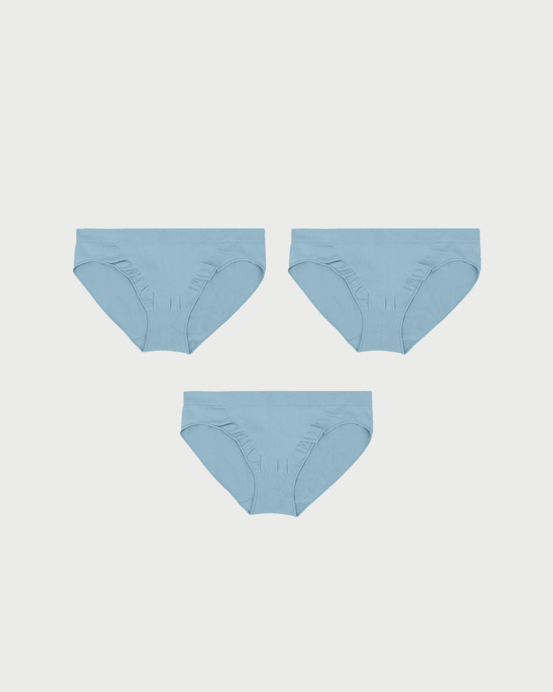 Everyday Comfort Seamless Low-Rise Brief Panty(3 PACK)
