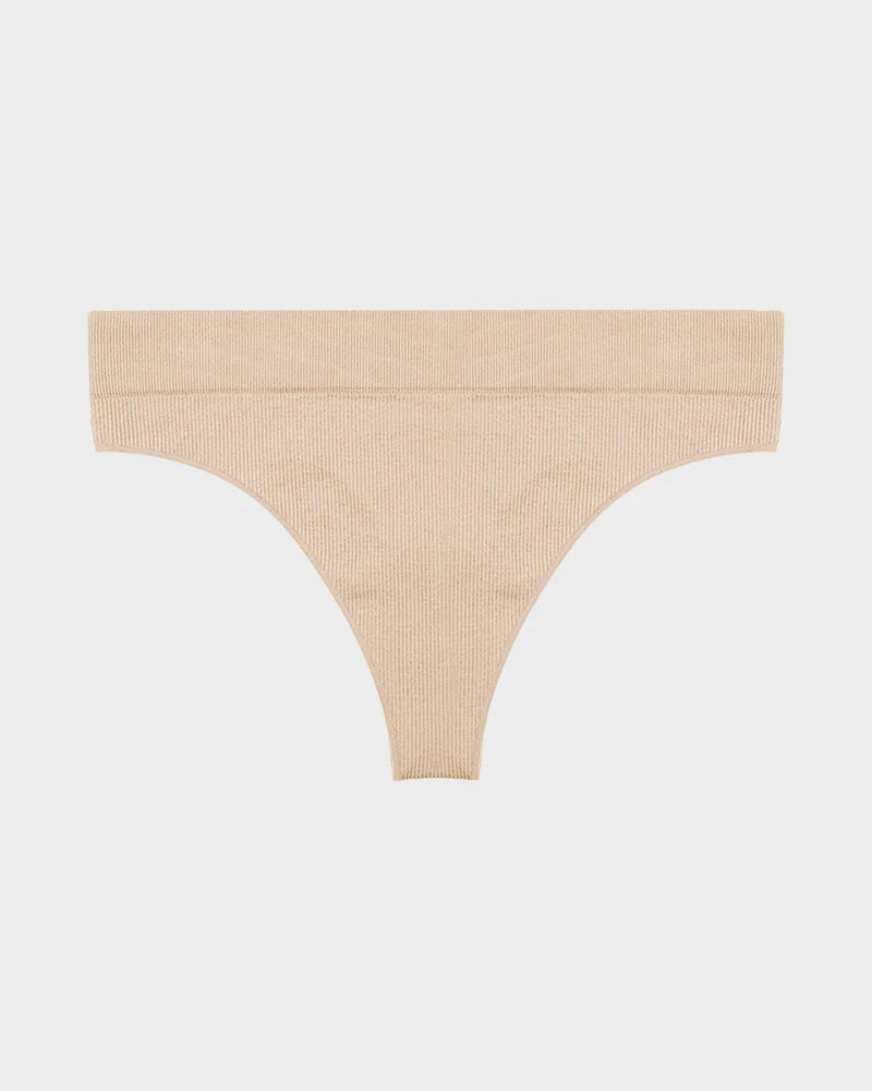 Everyday Comfort Seamless Low-Rise Thong (3 Pack)