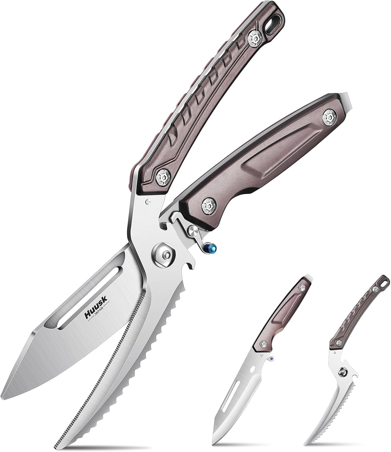 Multifunctional Split Cutting Tool with Detachable Scissors