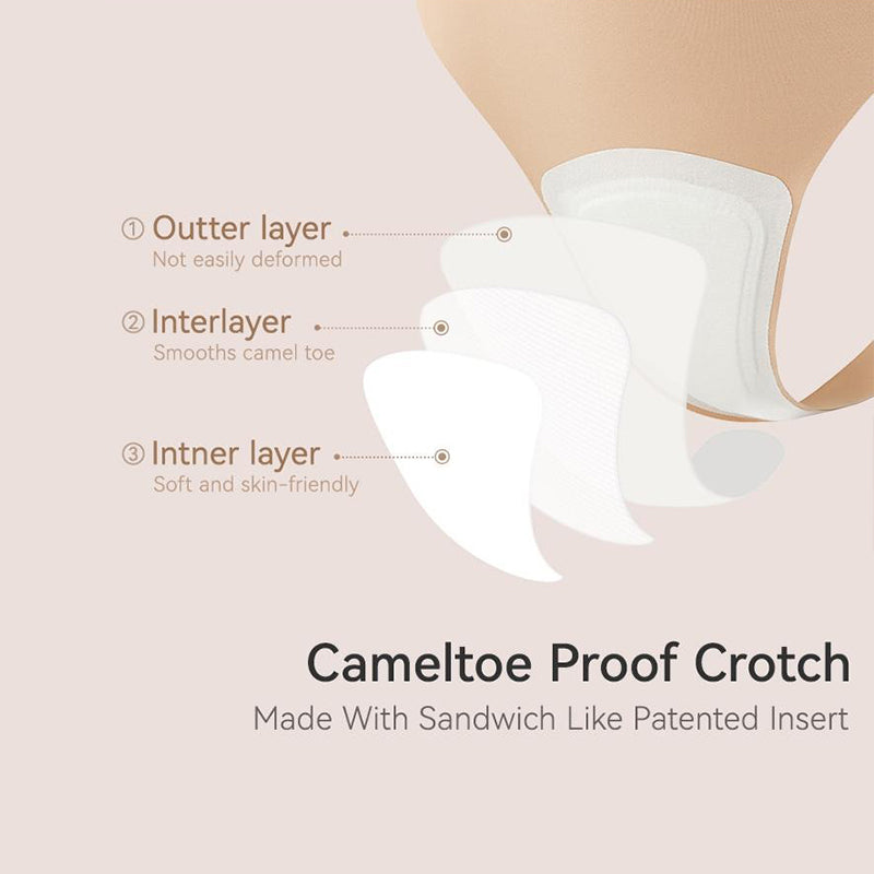 Camel Toe Cover Thongs For Women (3 PACK)