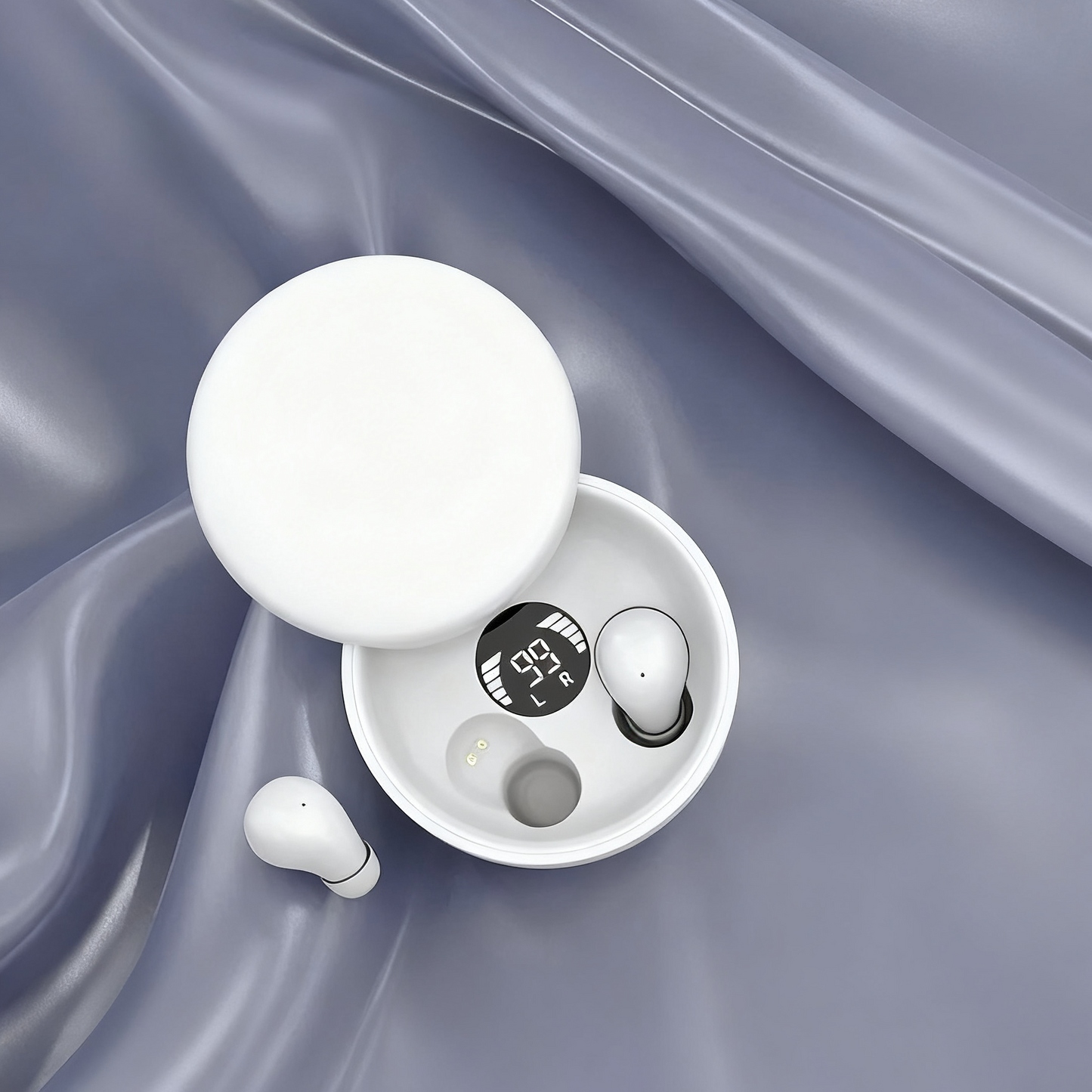 Mini Invisible Bluetooth 5.4 Earbuds – Wireless, Ultra-Discreet Sport Headphones