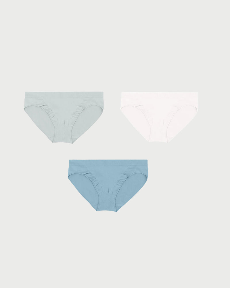 Everyday Comfort Seamless Low-Rise Brief Panty(3 PACK)