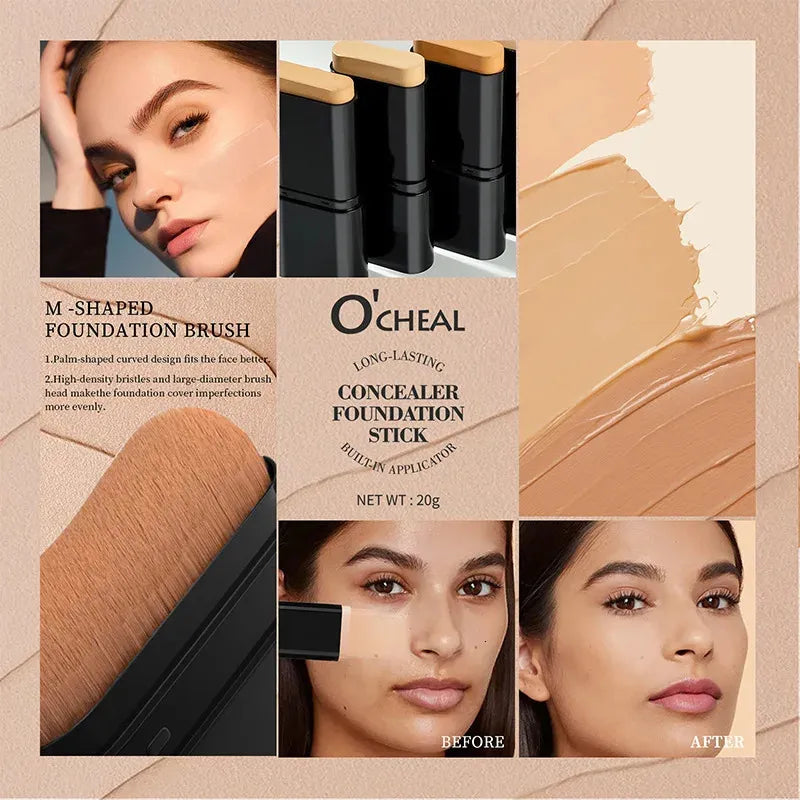 Dual -Ended Foundation Concealer Stick