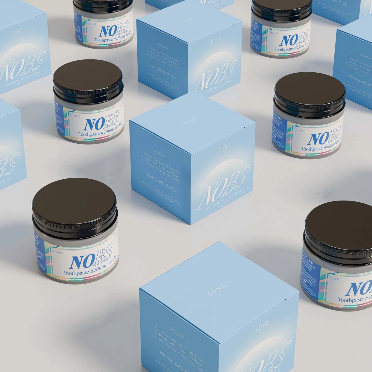 NOBS Toothpaste Tablets - Remineralize with NHA