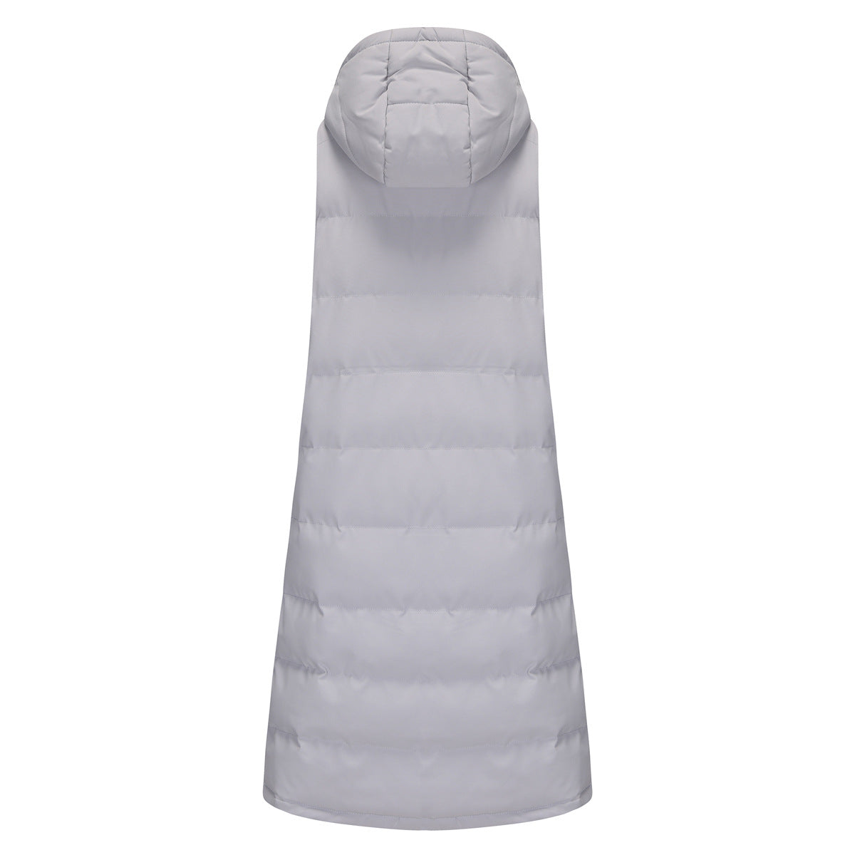 Women With Hood Sleeveless Down Vest