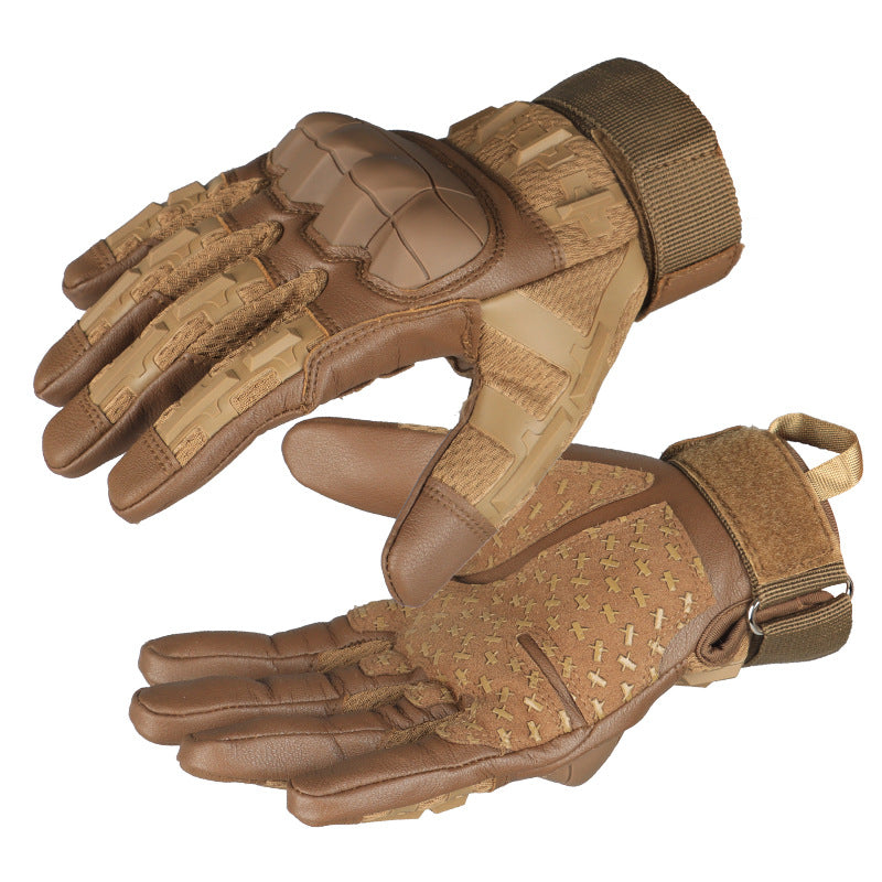 Tactical Thicken Hard Knuckles Gloves