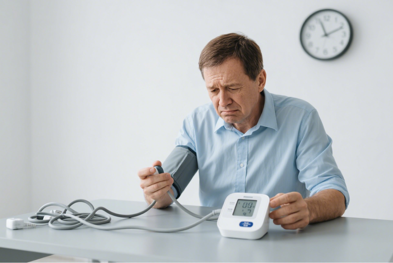 Wrist Blood Pressure Monitor Led Display