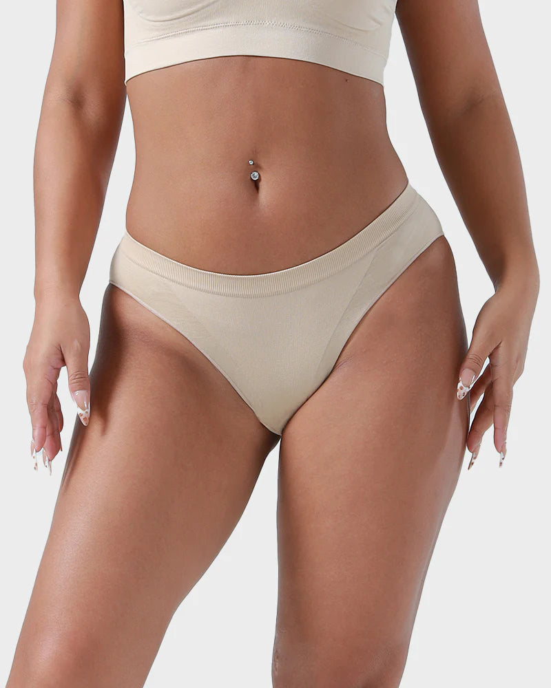 Everyday Comfort Seamless Low-Rise Brief Panty(3 PACK)