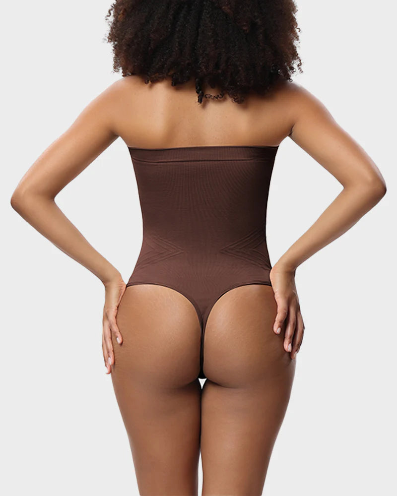 Strapless Tummy Control Sculpting Bodysuit