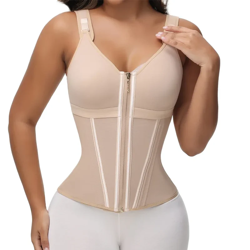 Enhanced Shaping Corset Top for a Snatched Waist