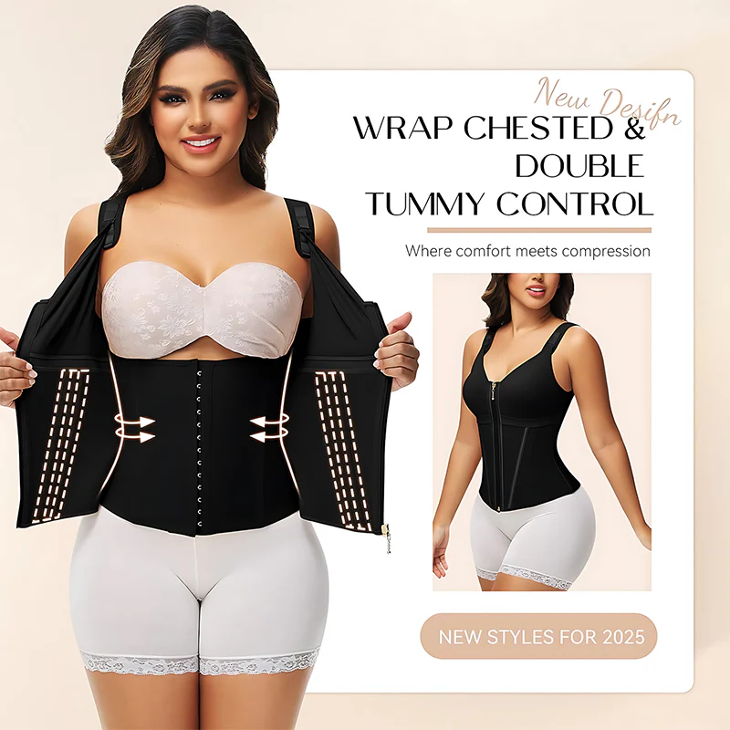 Enhanced Shaping Corset Top for a Snatched Waist