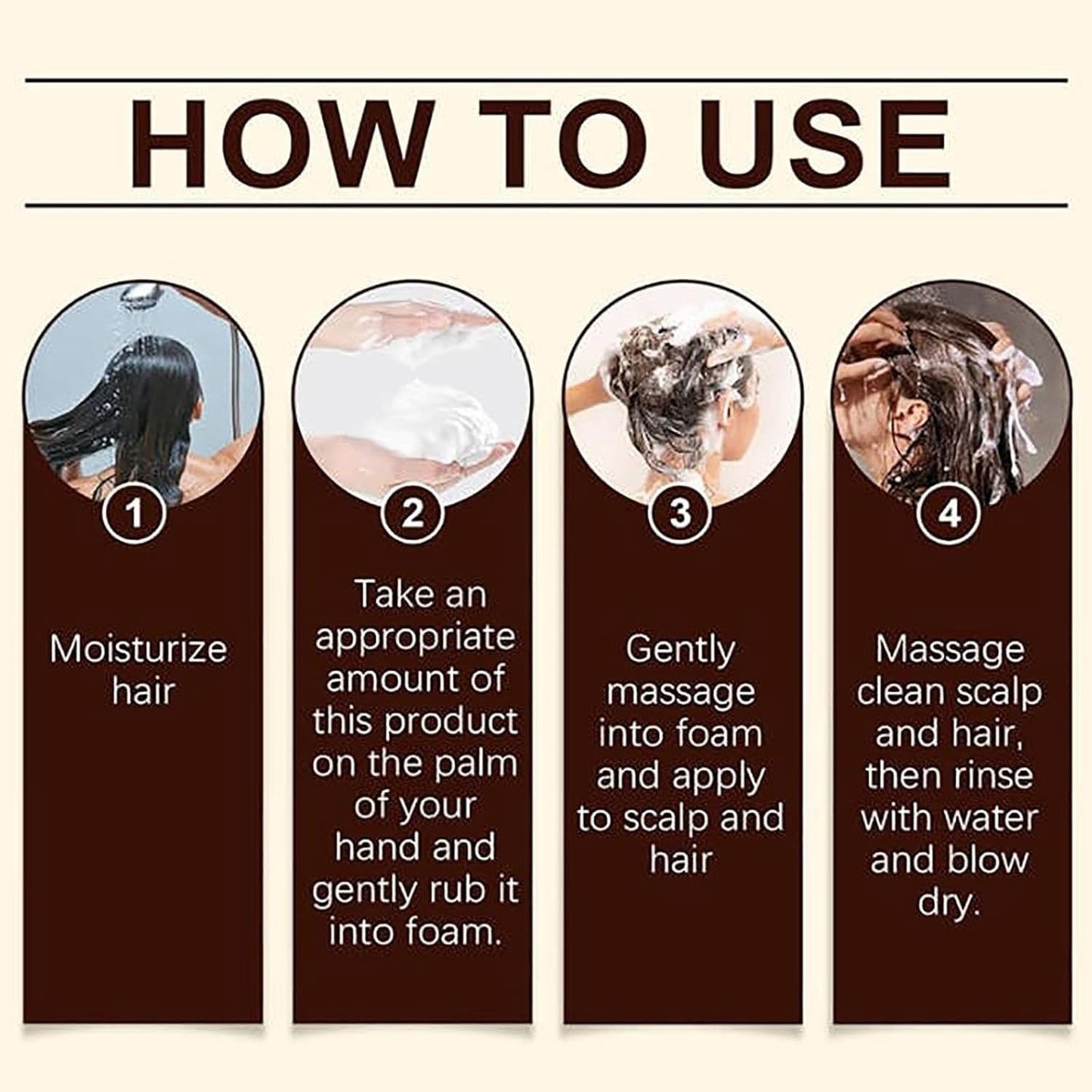 Anti-Hair Fall Hair Loss Treatment Shampoo (2 PCS)