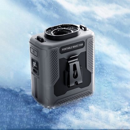 🌬️ Portable USB Waist Fan – Stay Cool Anywhere, Anytime!