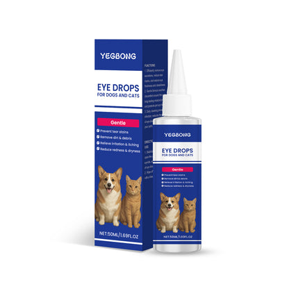 🐾Vet-Approved Eye Drops for Dogs & Cats – Relieve Irritation, Discharge & Allergies!