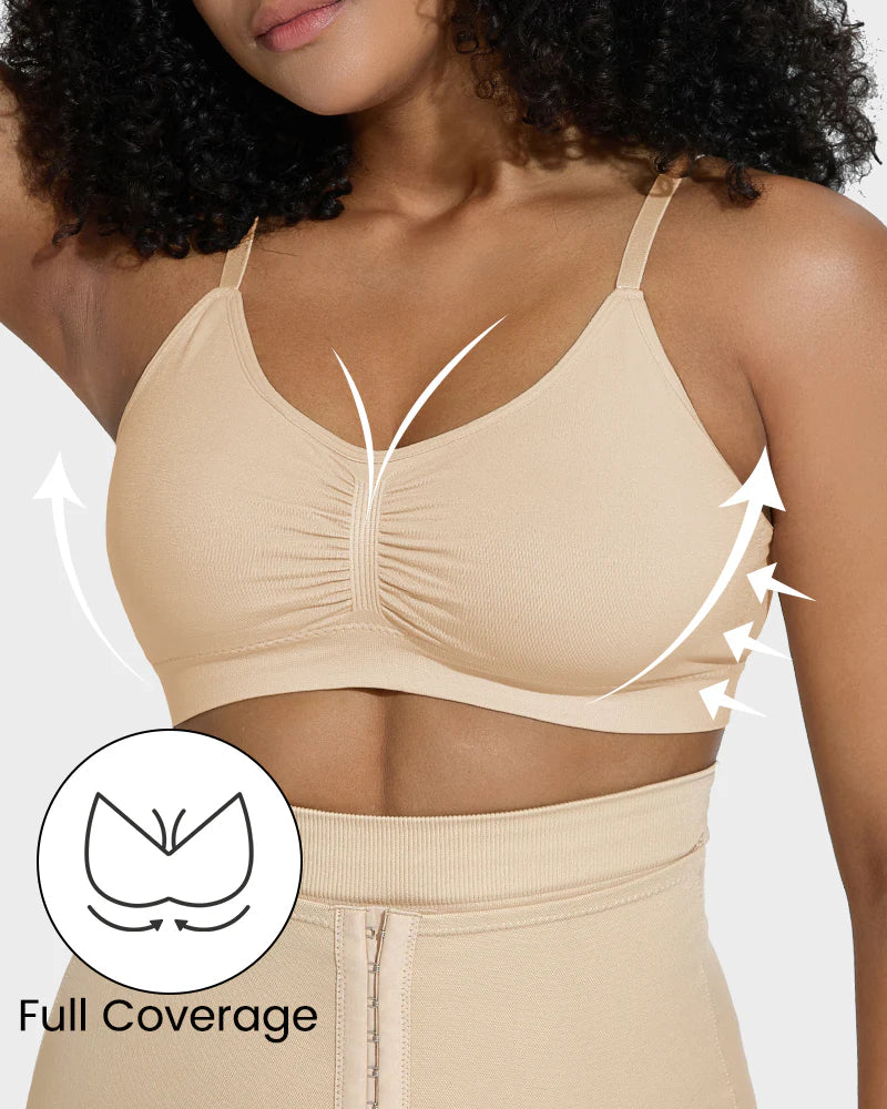 Women's Full Coverage Non-Padded Wireless Sculpt Bra
