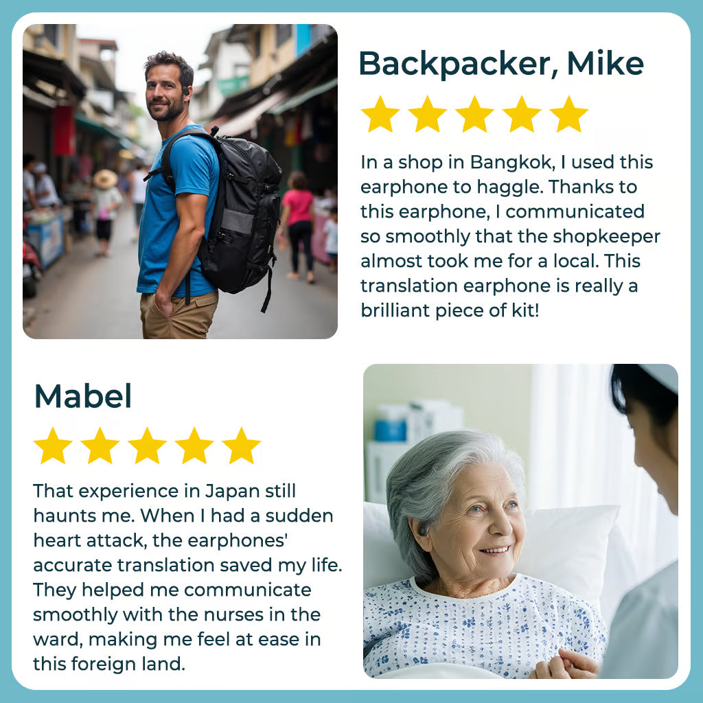 AI Translation Wireless OWS Bluetooth 5.4 Earphones