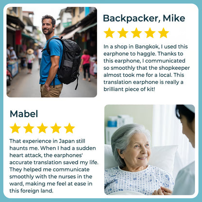 AI Translation Wireless OWS Bluetooth 5.4 Earphones