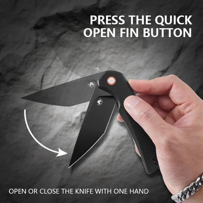 KLAKEN J147-VIREX-D2 Blade With G10 Handle EDC Pocket Tool