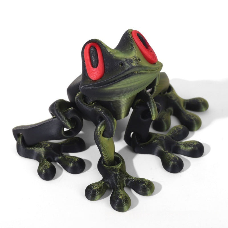 🐸 3D Printed Magnet Frog – Fun, Quirky & Collectible!