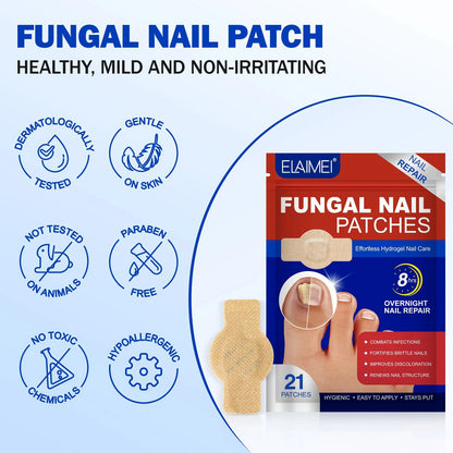 👣 Toe Fungus Defense Strips – Clinically Proven Nail Protection
