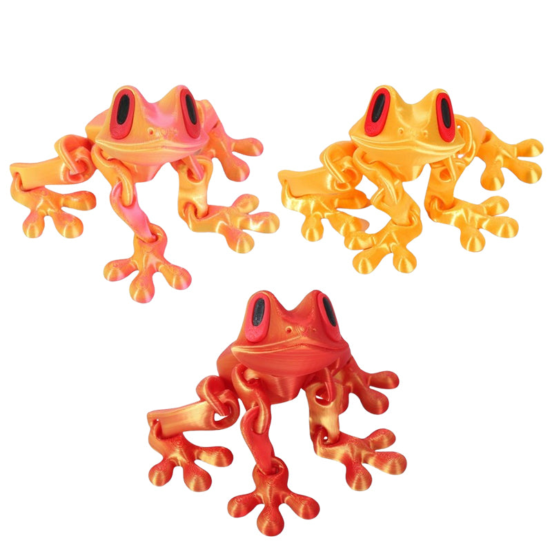 🐸 3D Printed Magnet Frog – Fun, Quirky & Collectible!