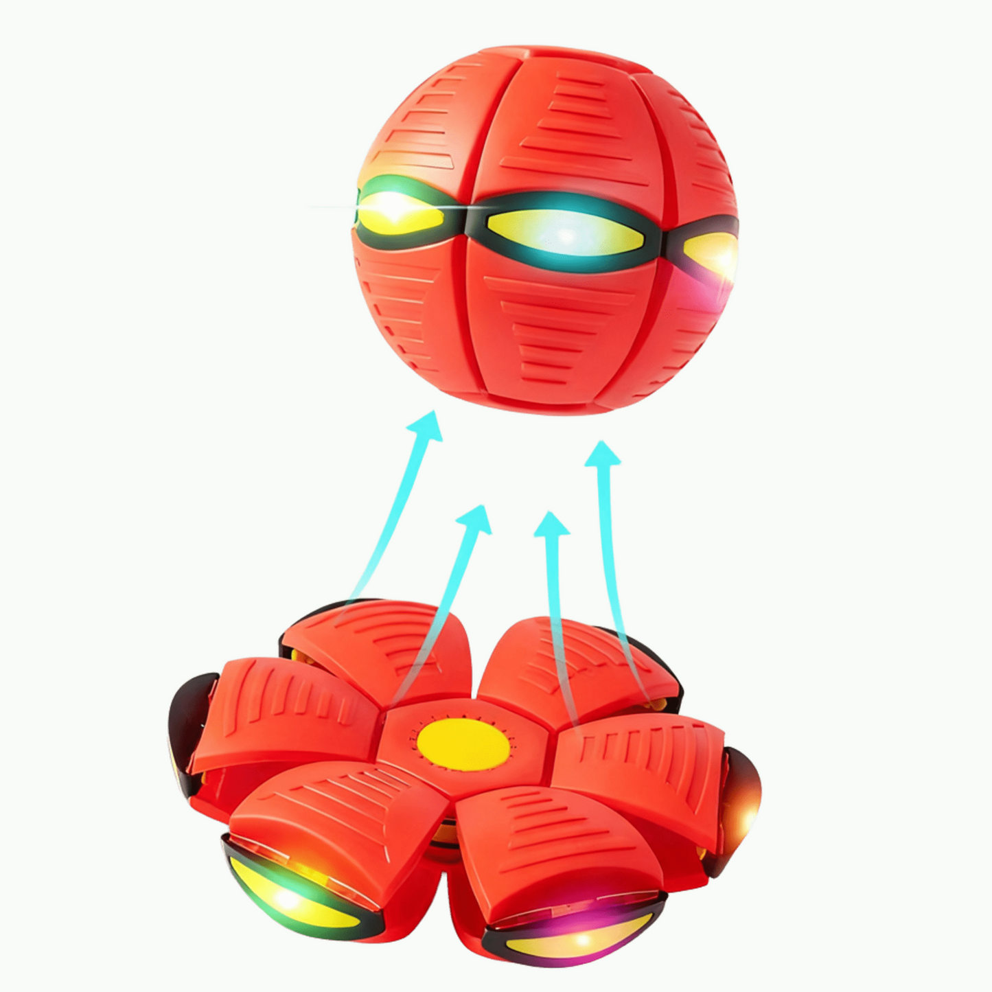 Flying Saucer Ball – Throw, Catch, and Watch the Magic Happen!