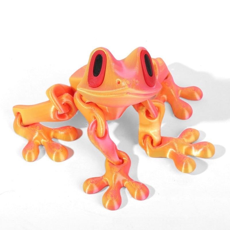 🐸 3D Printed Magnet Frog – Fun, Quirky & Collectible!