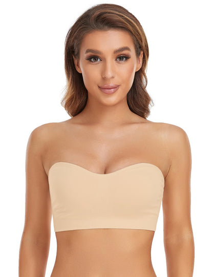 Non-Slip Strapless Bra