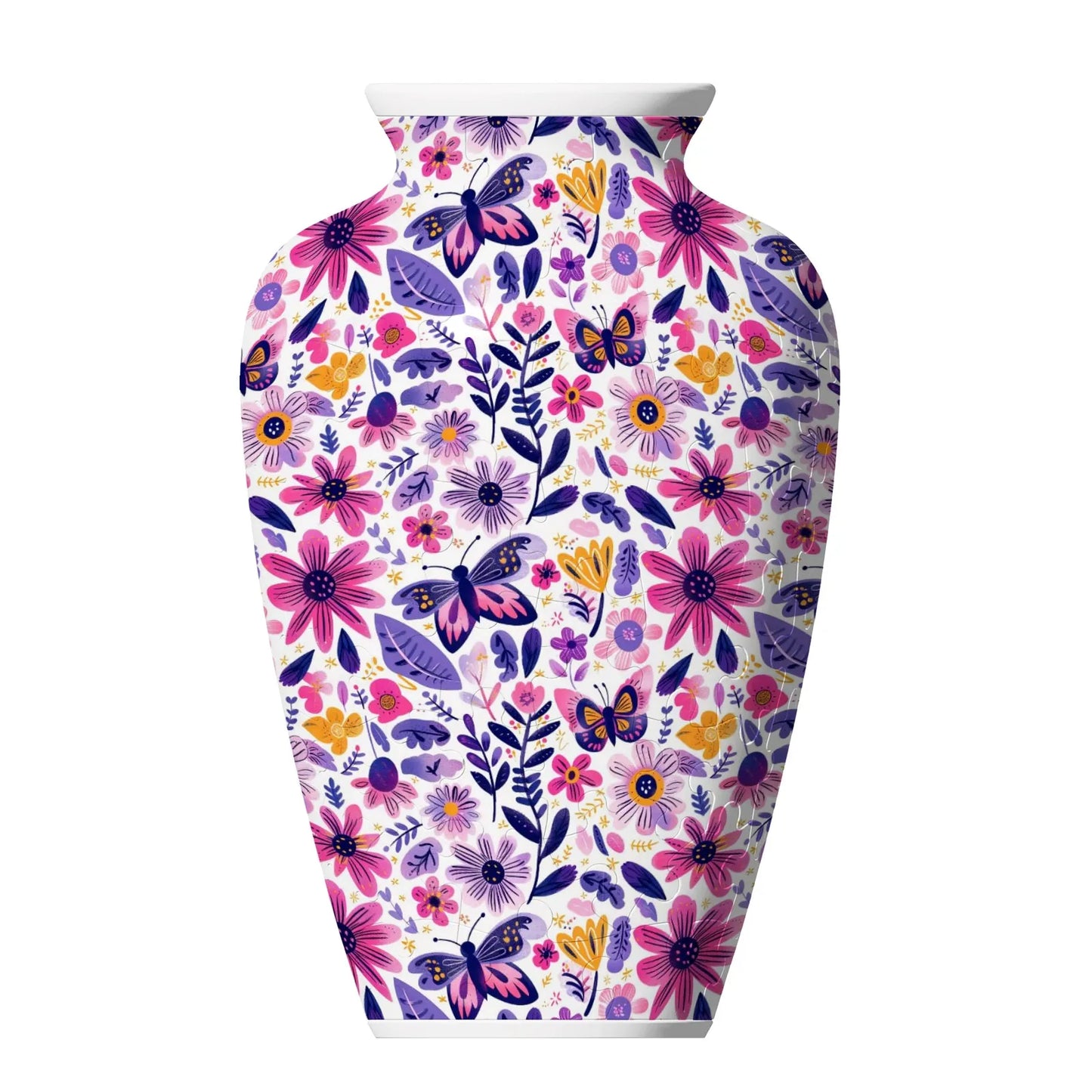 🌸3D Puzzle Vase That Comes to Life –  Blooming Piece by Piece