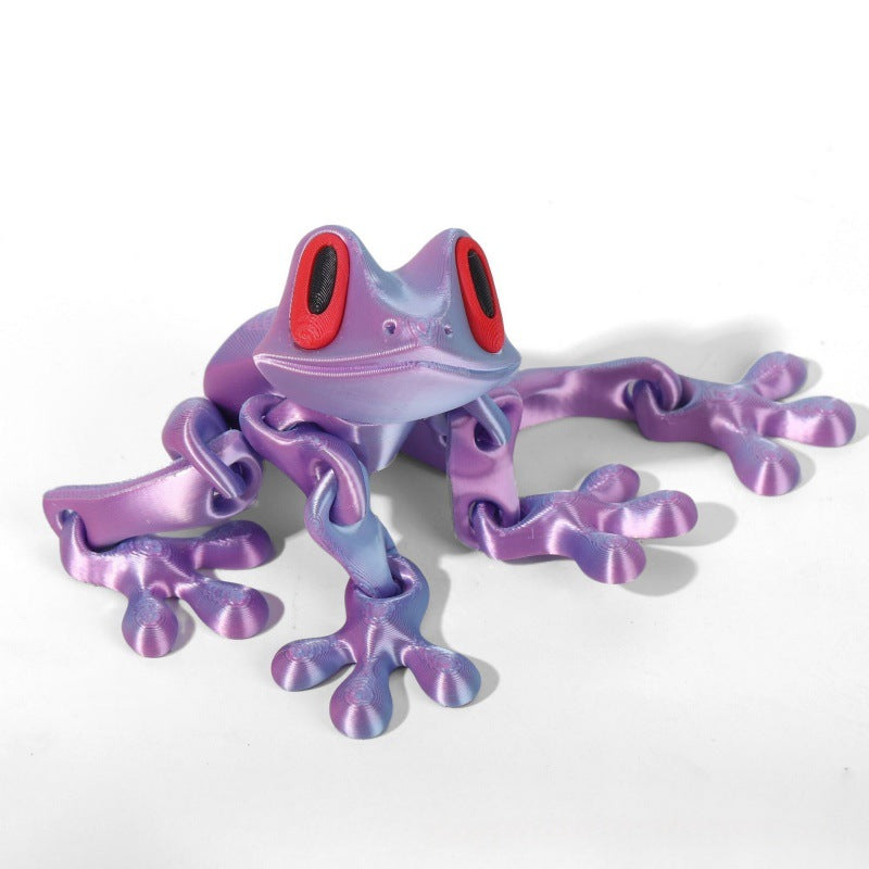 🐸 3D Printed Magnet Frog – Fun, Quirky & Collectible!