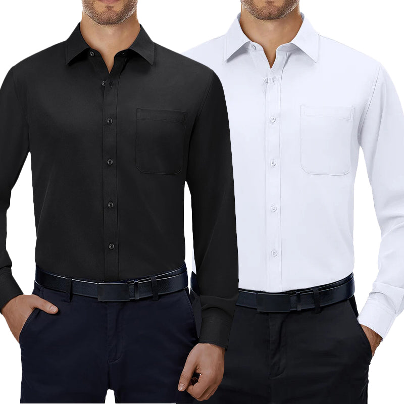 🔥3-Pack Alimens&Gentle Mens Dress Shirts