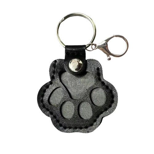🐾 Always With You – Pet Paw Keepsake Keychain