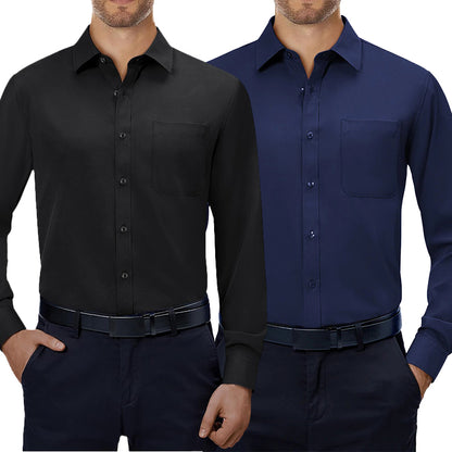 🔥3-Pack Alimens&Gentle Mens Dress Shirts
