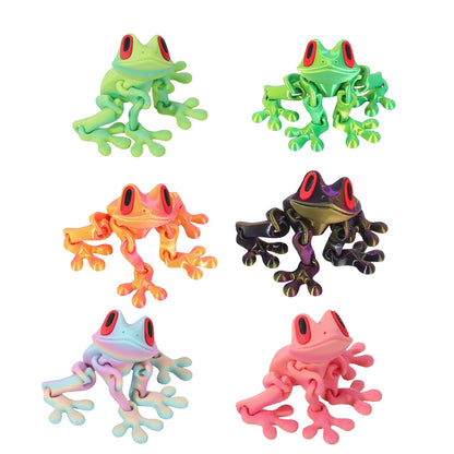 🐸 3D Printed Magnet Frog – Fun, Quirky & Collectible!