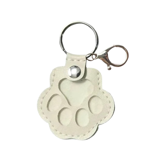 🐾 Always With You – Pet Paw Keepsake Keychain
