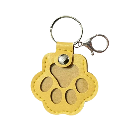 🐾 Always With You – Pet Paw Keepsake Keychain