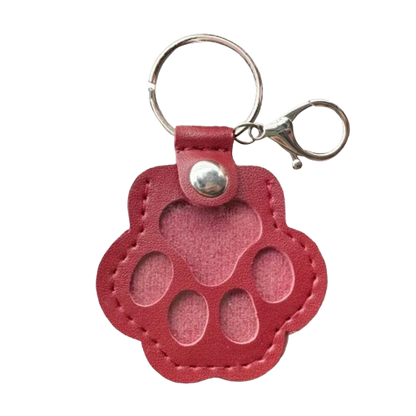 🐾 Always With You – Pet Paw Keepsake Keychain