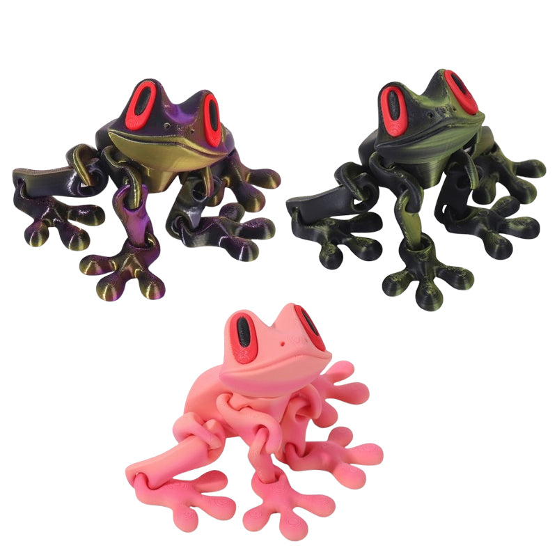 🐸 3D Printed Magnet Frog – Fun, Quirky & Collectible!