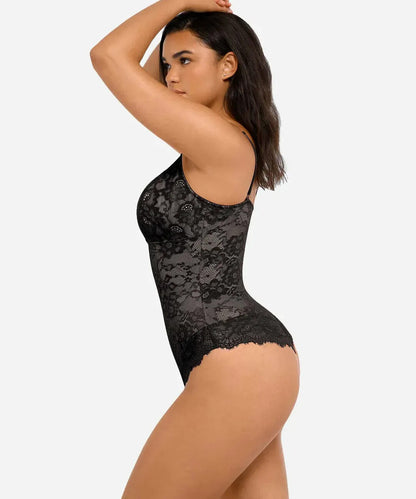 🌸 Lace Smooth Firm Control Bodysuit – Confidence, Sculpted