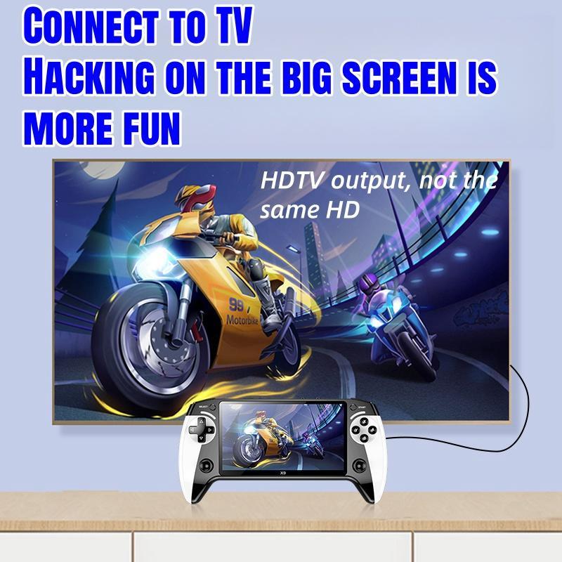 X9 Handheld Game Console With Built-in 10 Emulator Games