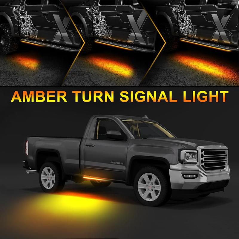 2PCs Truck LED Running Board Lights