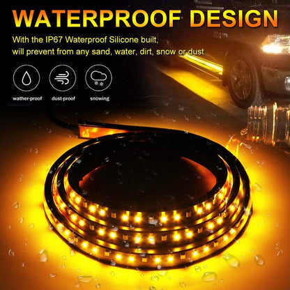 2PCs Truck LED Running Board Lights