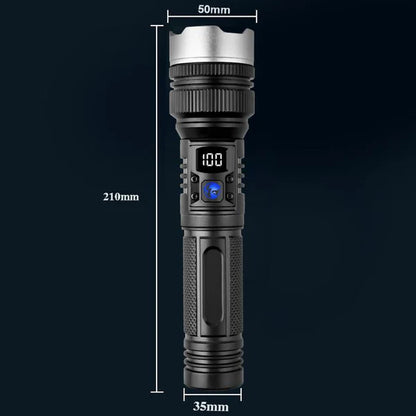 2-in-1 Strong Flashlight (Power Bank) for Outdoor & Emergency