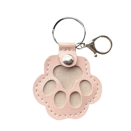 🐾 Always With You – Pet Paw Keepsake Keychain