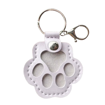 🐾 Always With You – Pet Paw Keepsake Keychain